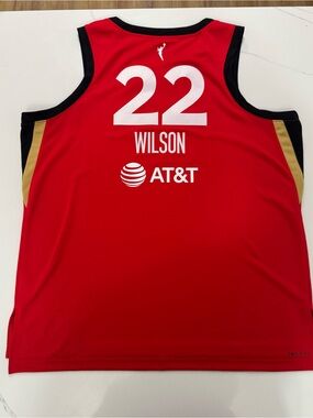 Nike Las Vegas Aces A’ja Wilson #22 Explorer Edition Jersey XL 52 WNBA Dri-FIT